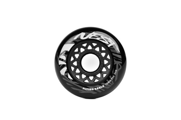 Ruedas Flying Eagle Nest 76mm 85a negro