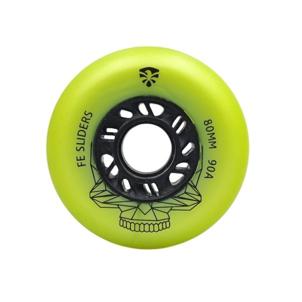 Ruedas Flying Eagle Sliders 80mm 90a verde