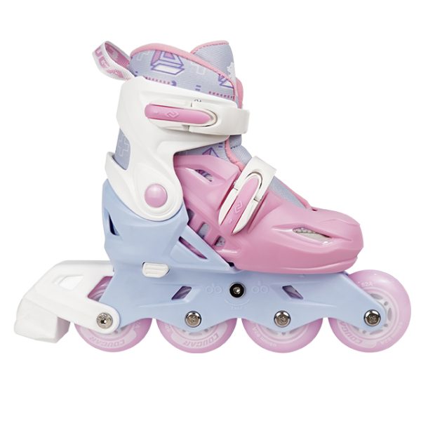 Patín + protección y casco Cougar Infantil - MZS 889 PS QS Pink - Imagen 6