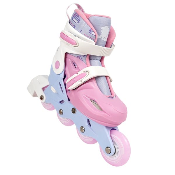 Patín + protección y casco Cougar Infantil - MZS 889 PS QS Pink - Imagen 4